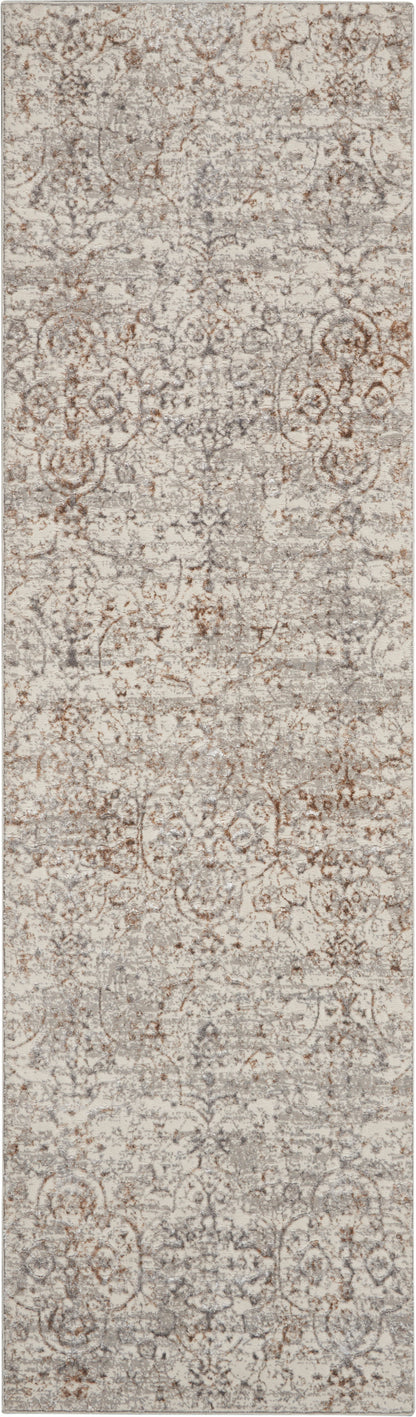 Nourison Home Royal Terrace KI43 Beige Contemporary Power-loomed Rug