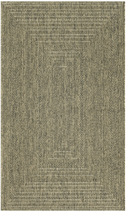 Nourison Home Tulum TLM04 Olive Contemporary Loom-woven Rug
