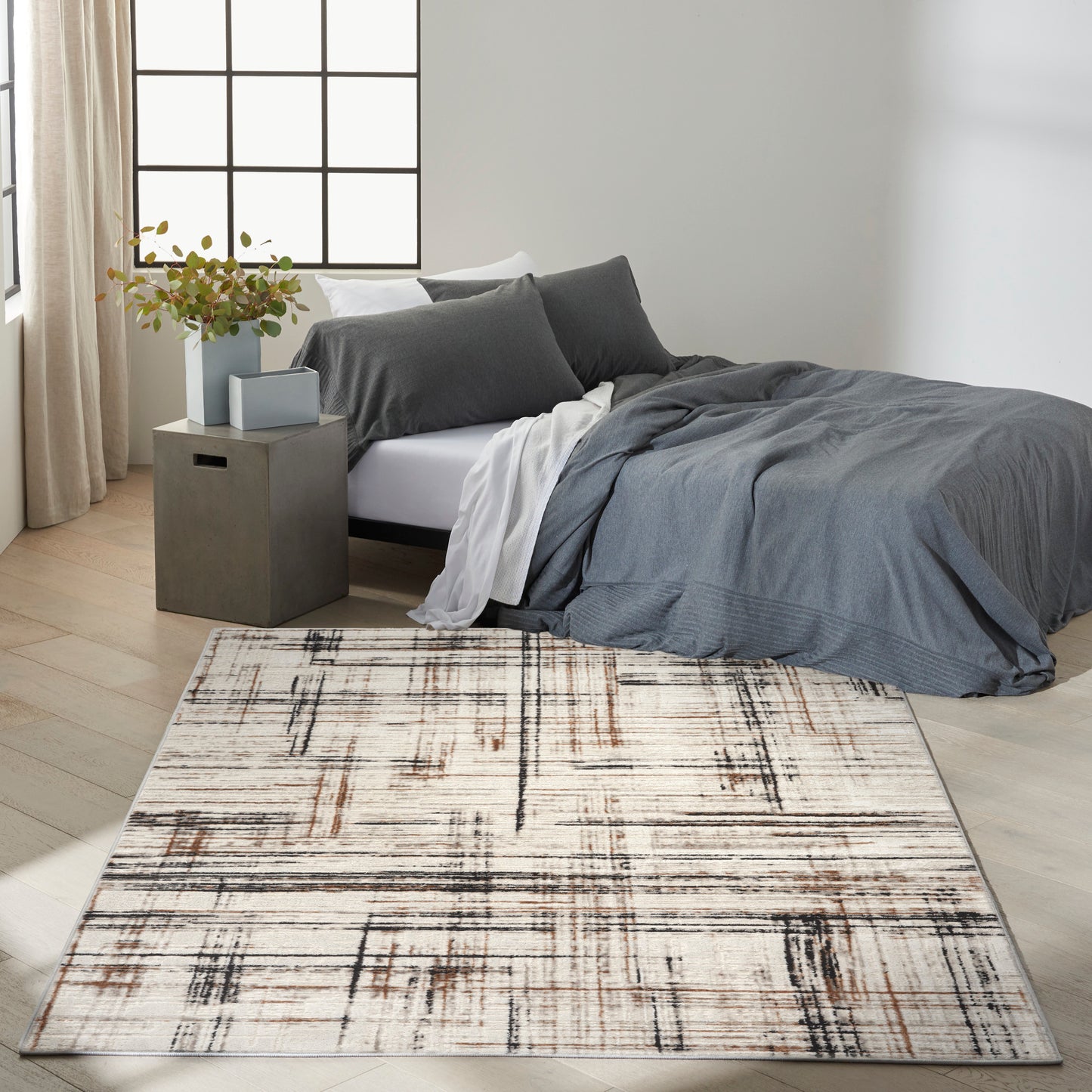 Calvin Klein CK029 Captivating  Ivory Multicolor  Contemporary