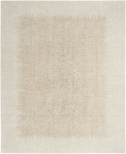 DKNY Grand Street GRN03 Ivory Beige Contemporary Power-loomed Rug