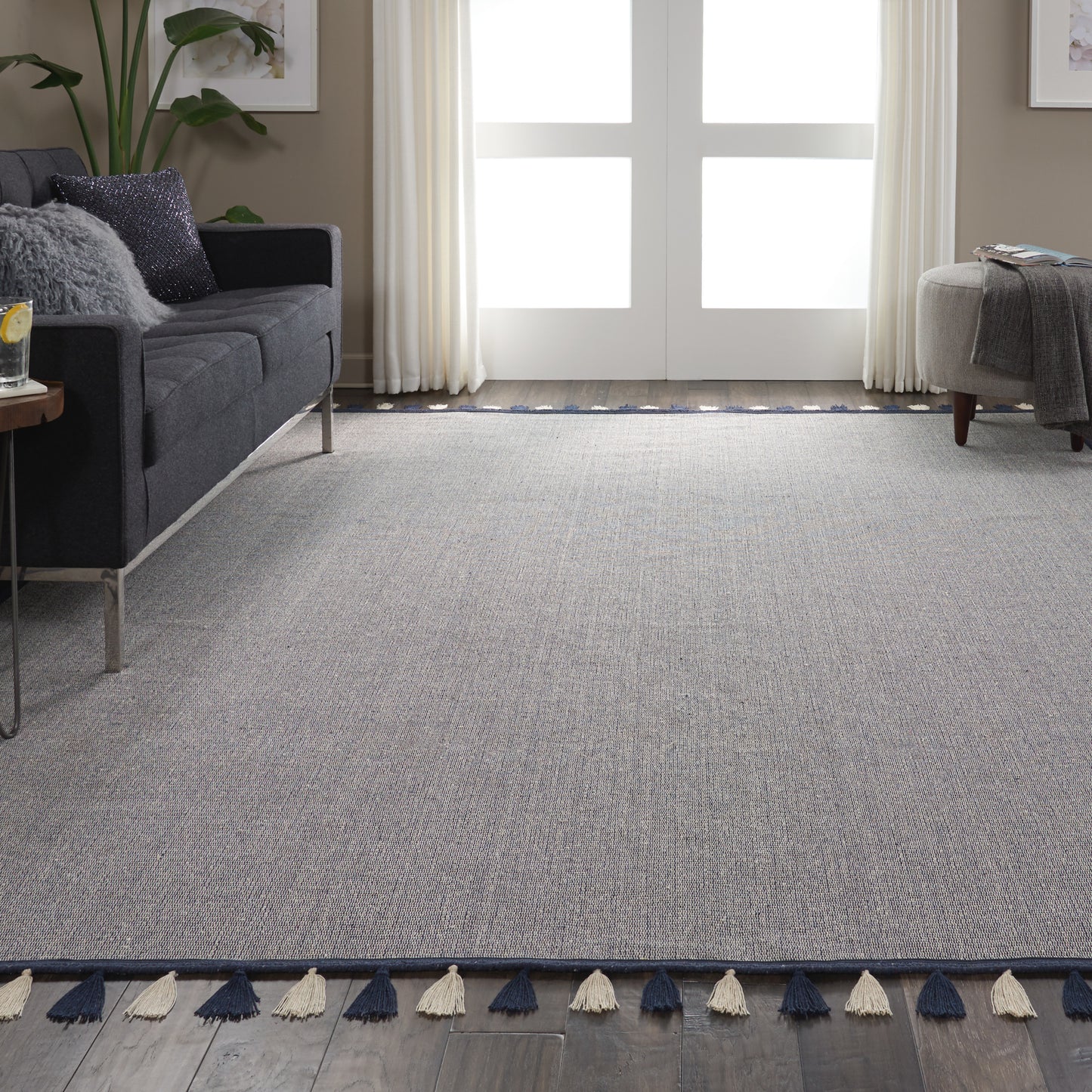 Nourison Home Otto  Navy  Contemporary