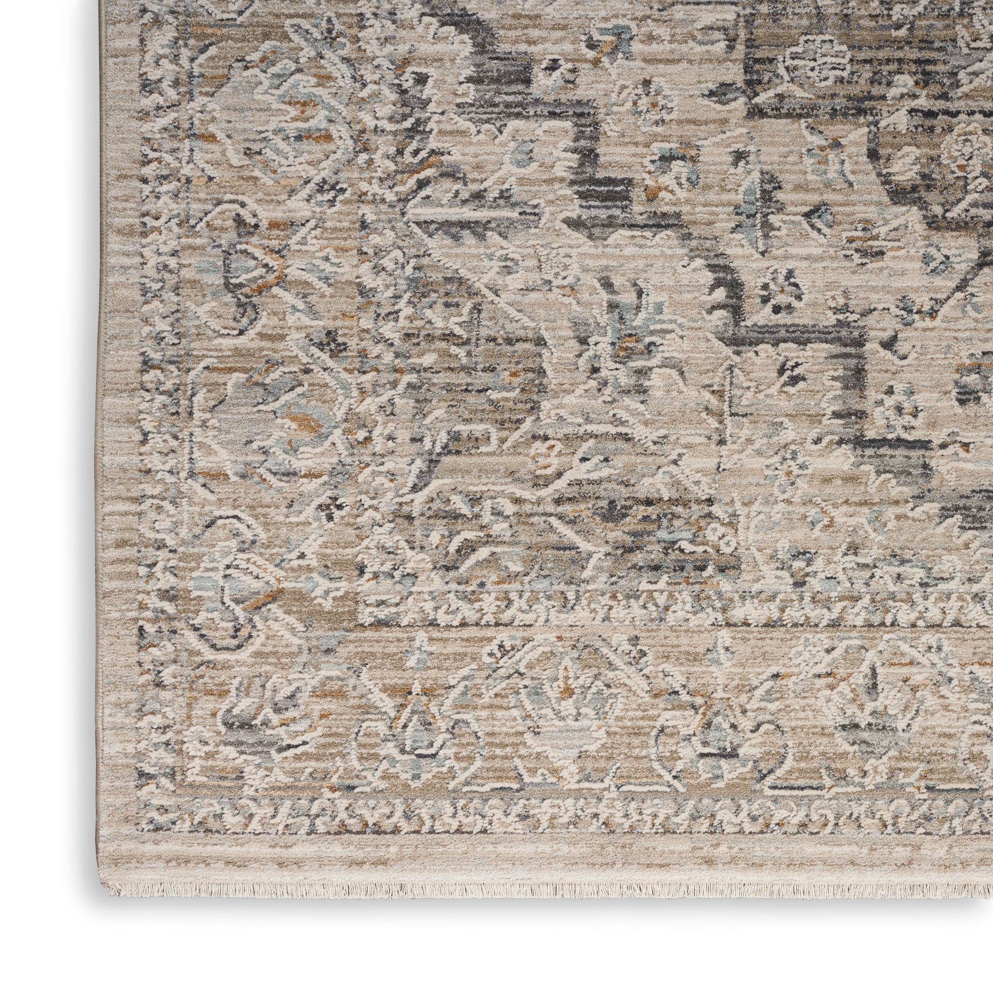 Nourison Home Lynx  Ivory Taupe  Transitional