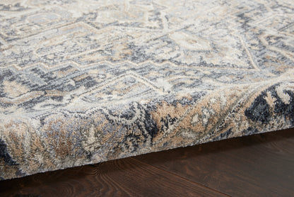 Nourison Home Moroccan Celebration  Navy  Traditional