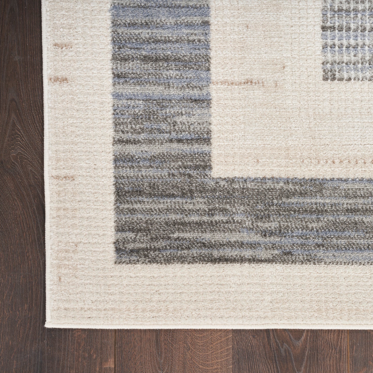 Nourison Home Serenity Home  Grey Ivory  Contemporary