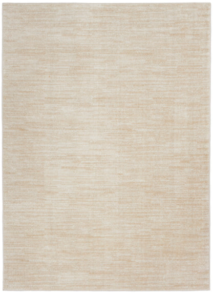 Nourison Home Nourison Essentials NRE01 Ivory Beige Contemporary Power-loomed Rug