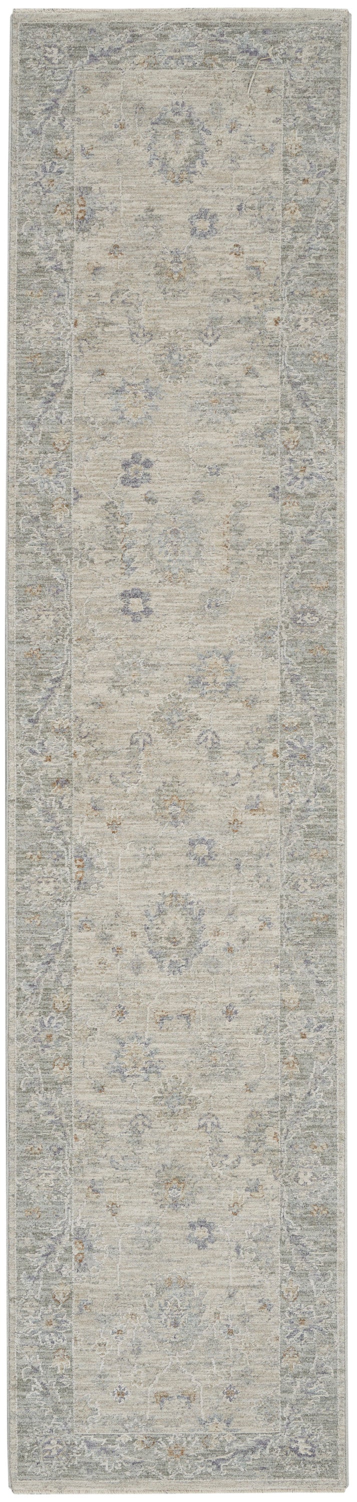 Nourison Home Infinite IFT03 Light Grey Traditional Power-loomed Rug