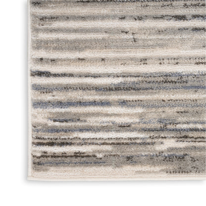 Nourison Home Serenity Home  Ivory Grey Blue  Contemporary
