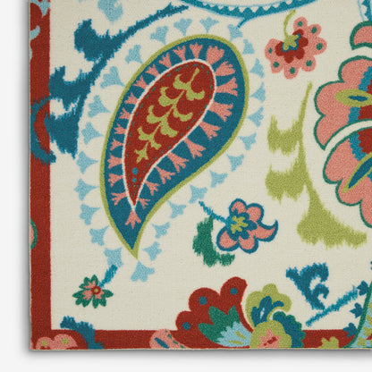 Waverly Sun N Shade  Ivory  Transitional