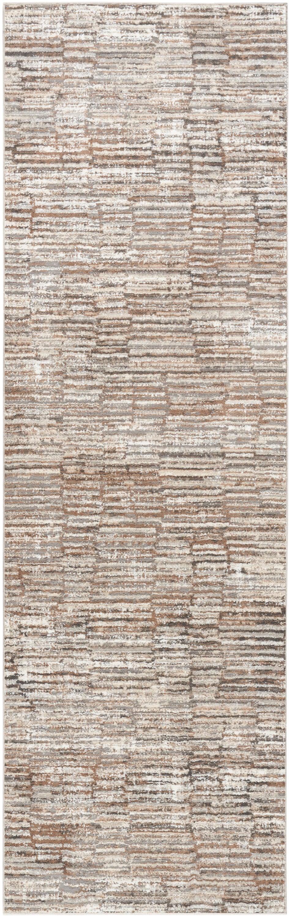 Nourison Home Sustainable Trends SUT06 Ivory Mocha Contemporary Power-loomed Rug