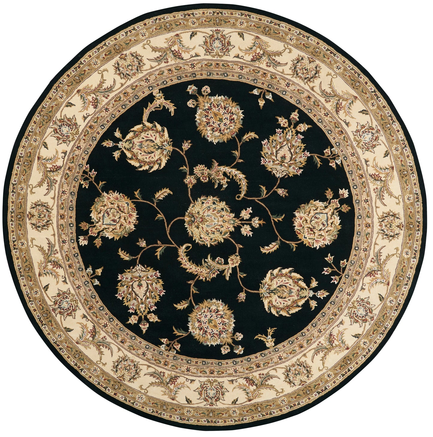 Nourison Home Nourison 2000 2022 Black Traditional Tufted Rug