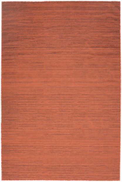 Nourison Home Washable Essentials WAE01 Brick Contemporary Loom-woven Rug