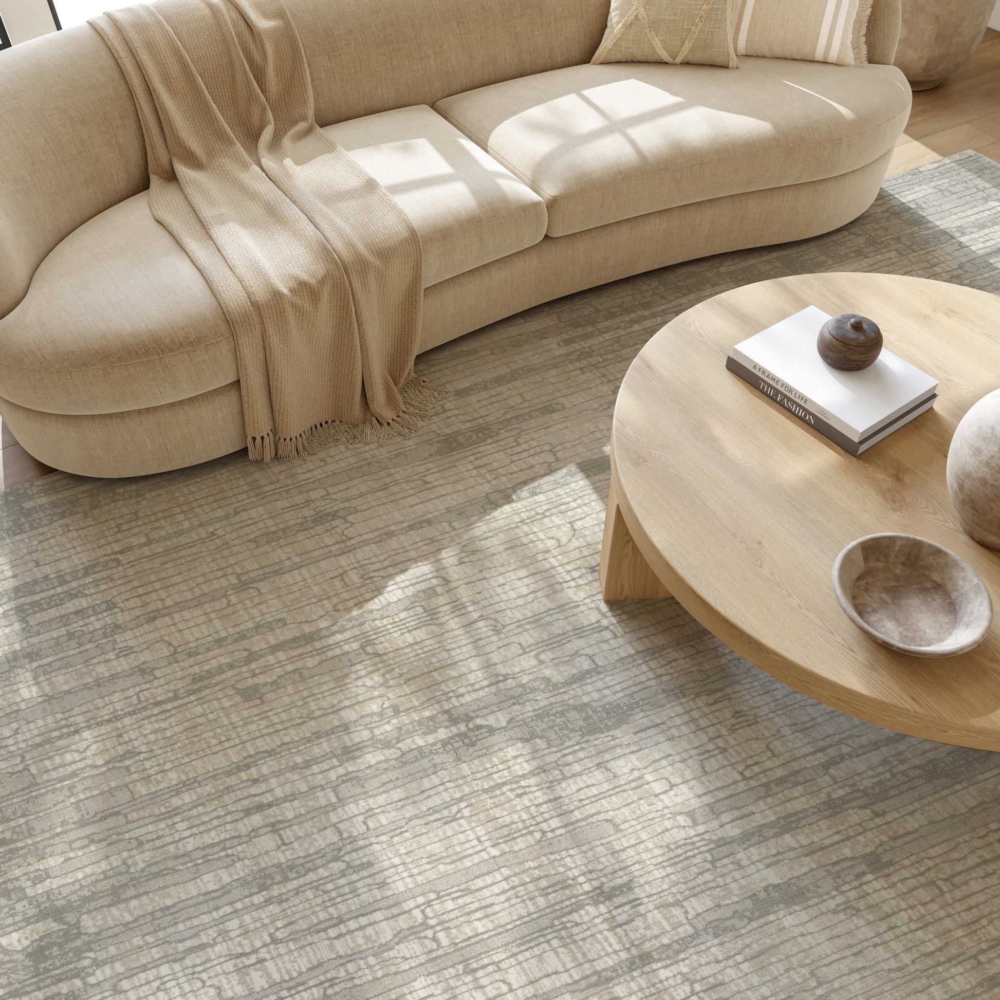 Nourison Home Soft Structure  Grey  Contemporary