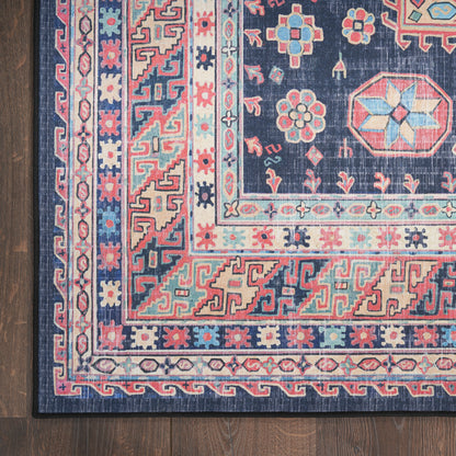 Nourison Home Vintage Home  Navy  Traditional
