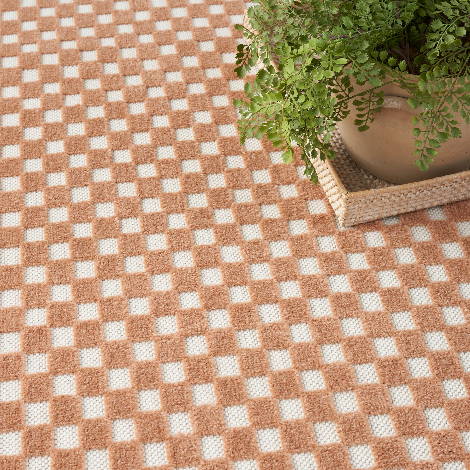 Nourison Home Care Free  Copper  Contemporary