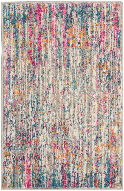 Nourison Home Passion PSN09 Ivory Multicolor Contemporary Power-loomed Rugs