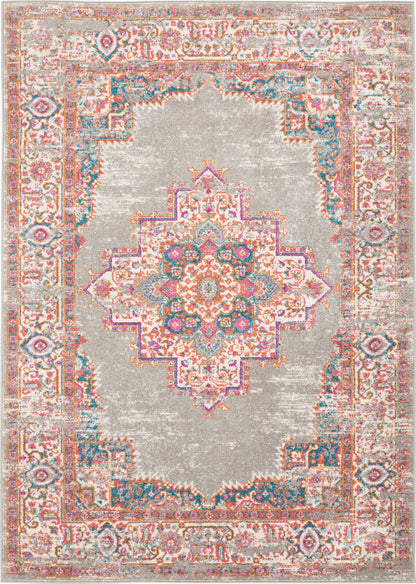 Nourison Home Passion PSN03 Grey Transitional Power-loomed Rugs