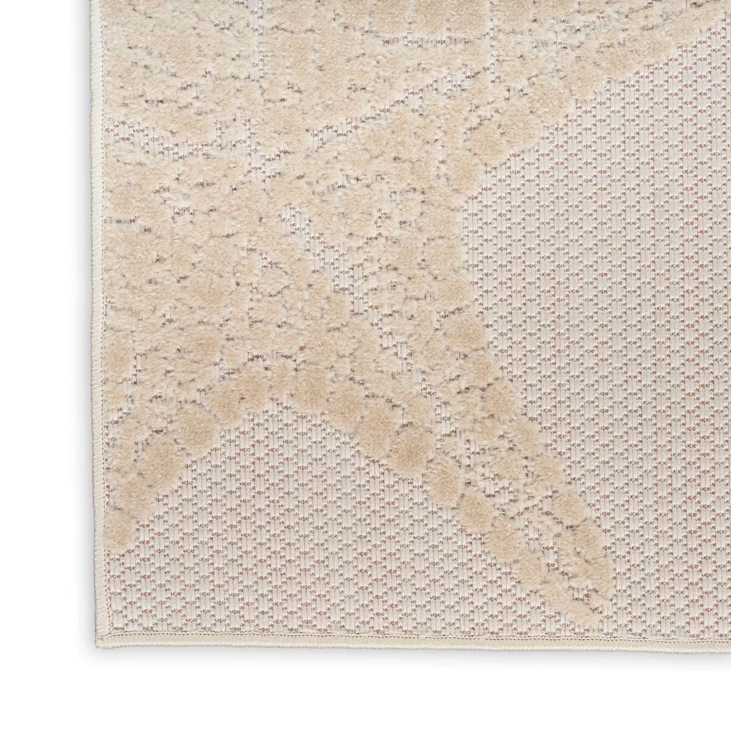 Nourison Home Aloha  Ivory Multicolor  Contemporary