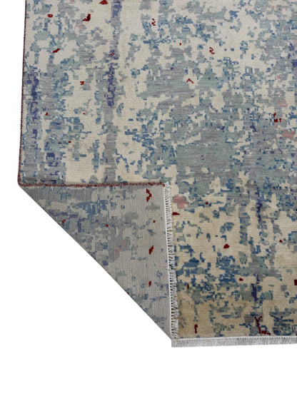 Artisan Samara Ivory Grey Transitional Knotted Rug