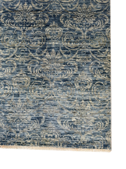 Artisan Samara Grey Ivory Transitional Knotted Rug