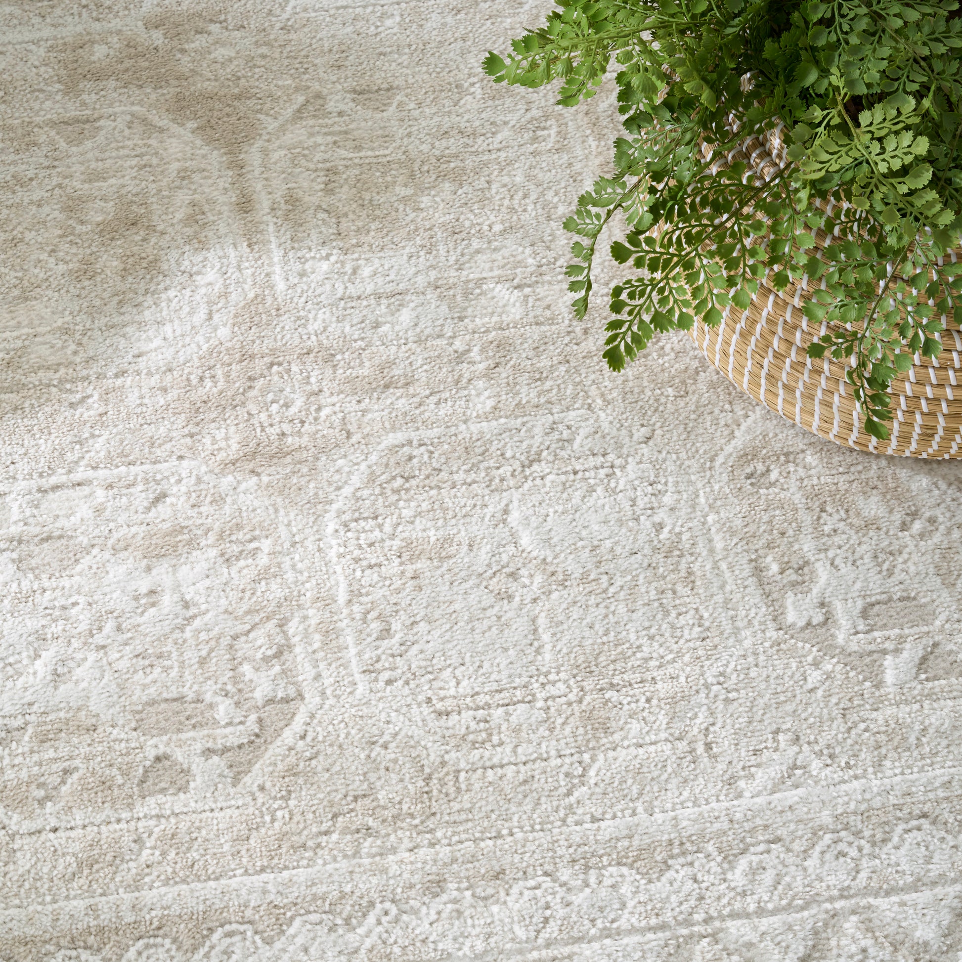 Nourison Home Dekor  Ivory Beige  Traditional