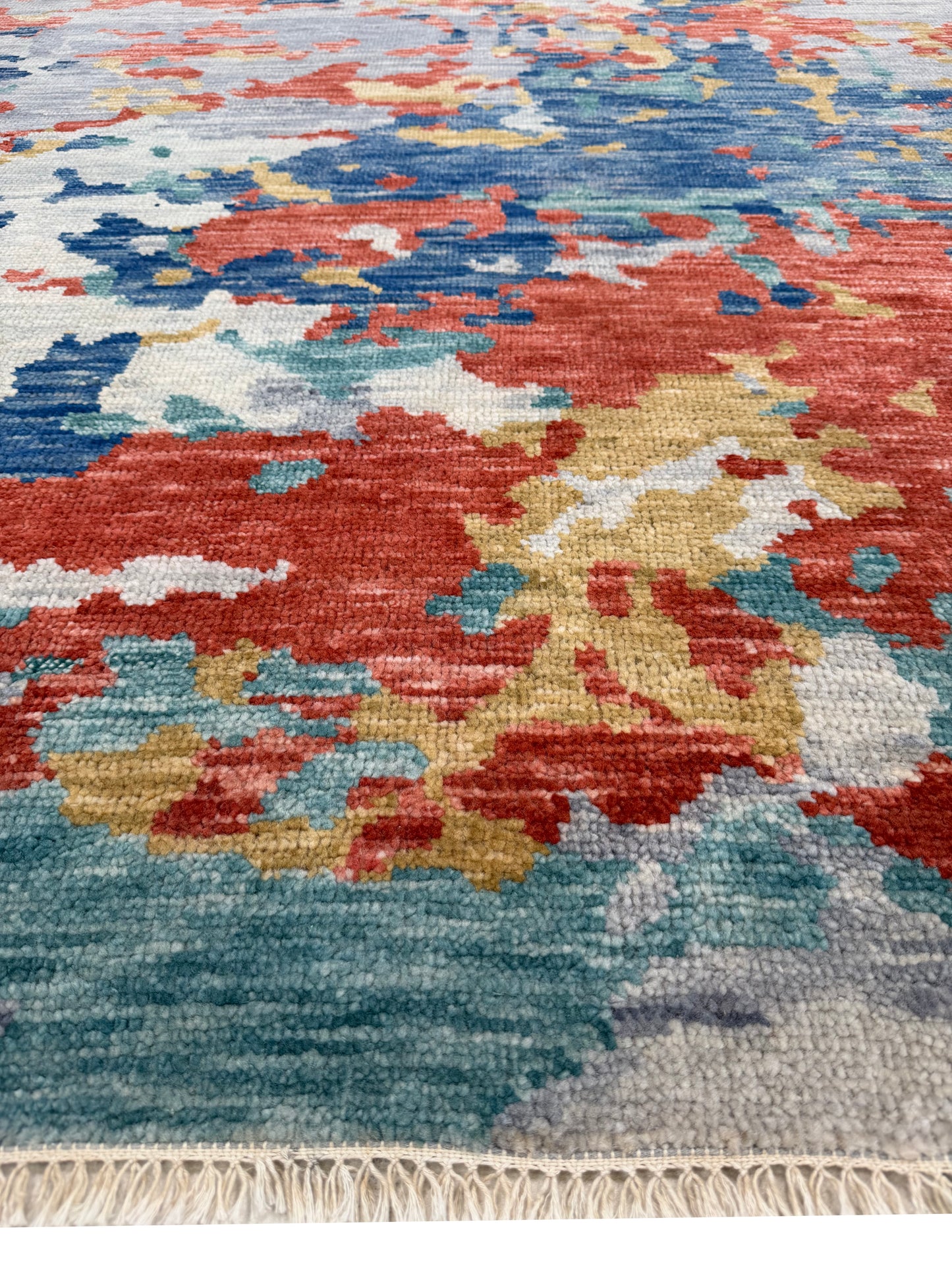 Artisan Samara Multi Rust Transitional Knotted Rug