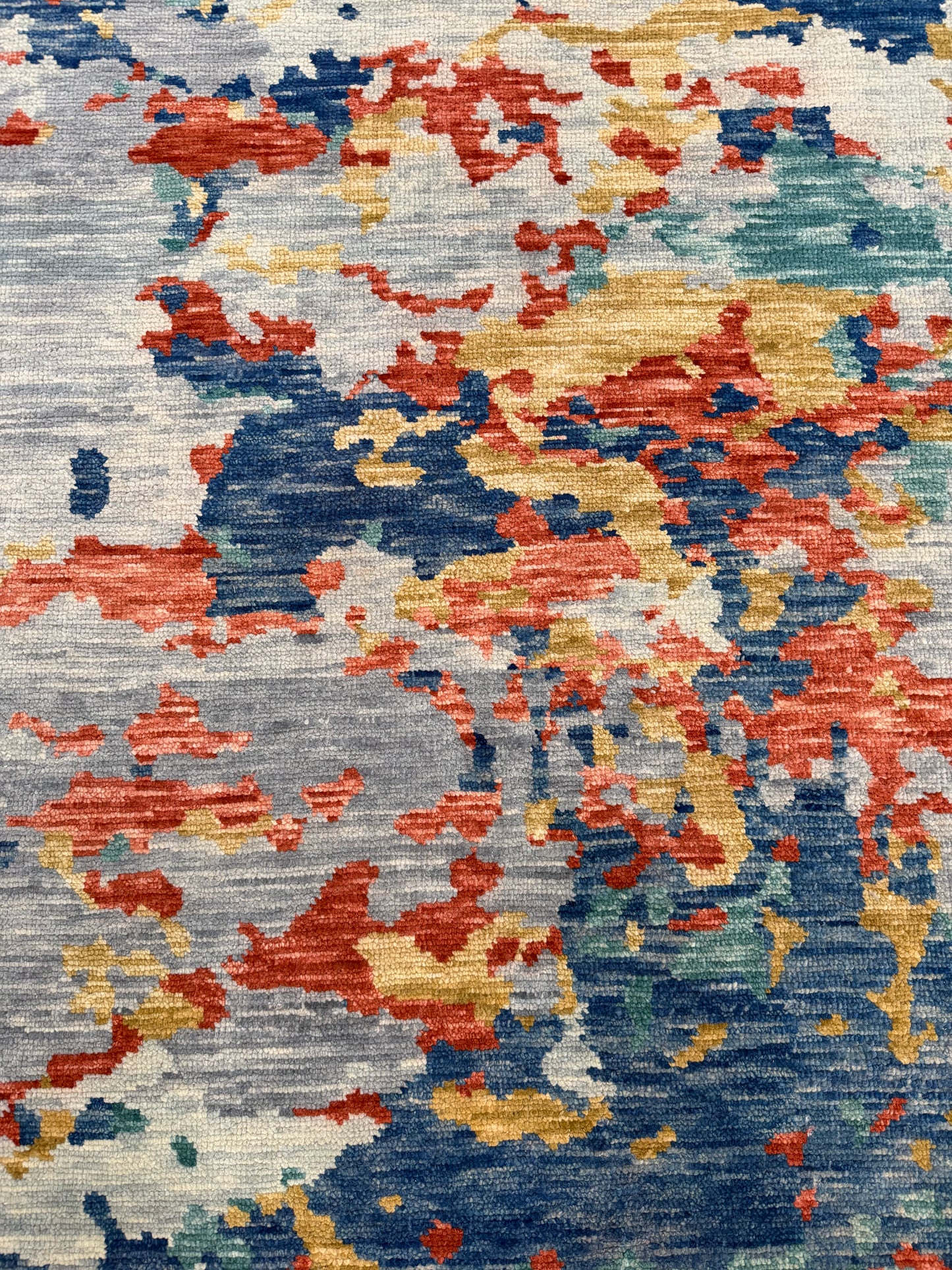 Artisan Samara Multi Rust Transitional Knotted Rug