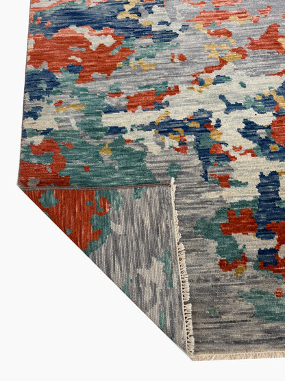 Artisan Samara Multi Rust Transitional Knotted Rug