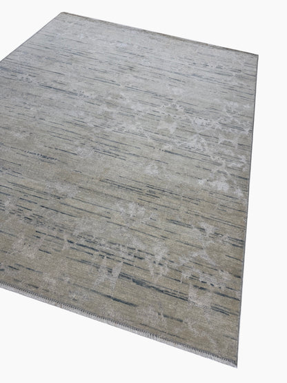 Artisan Samara Beige Grey Transitional Knotted Rug