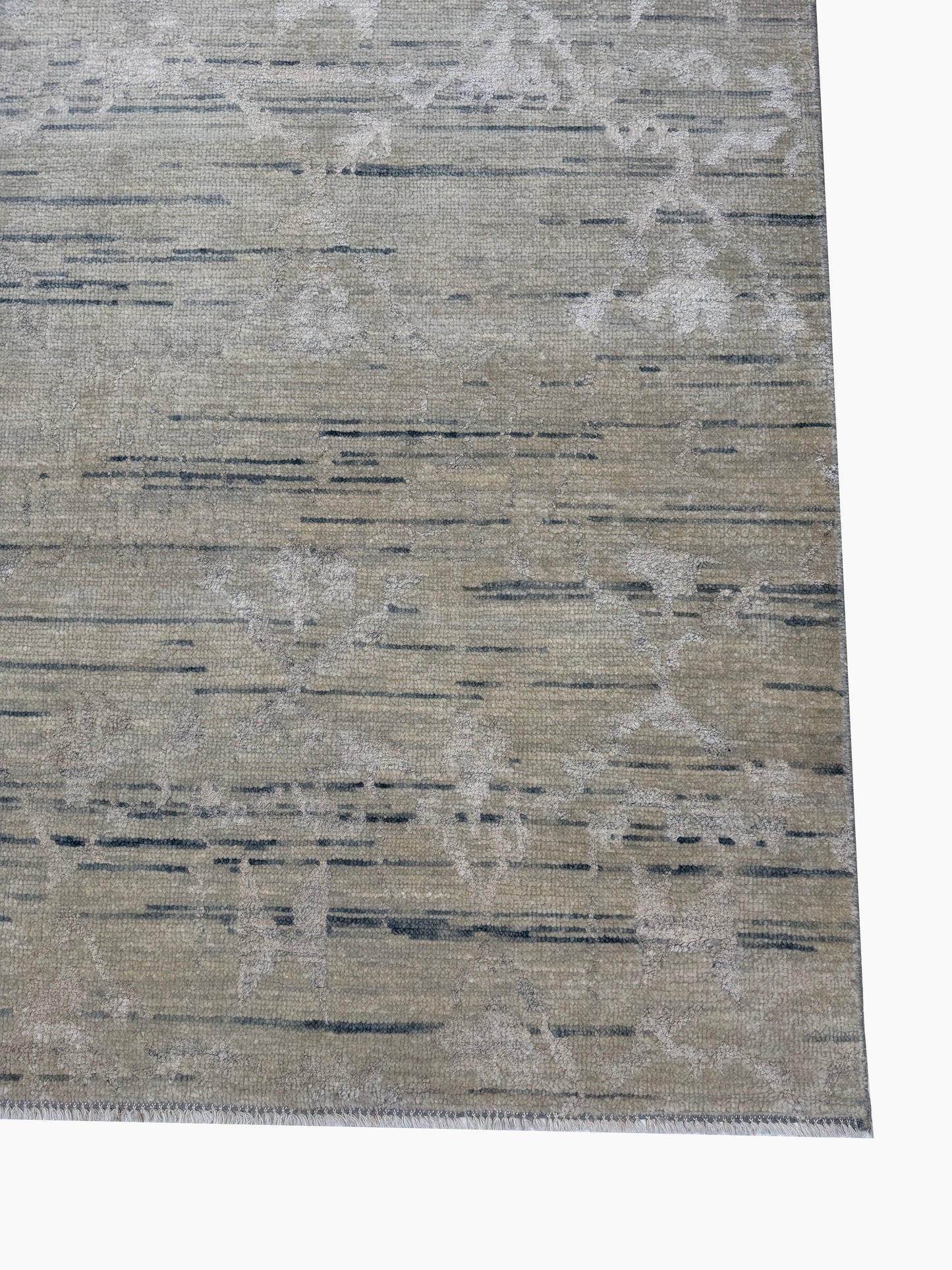 Artisan Samara Beige Grey Transitional Knotted Rug