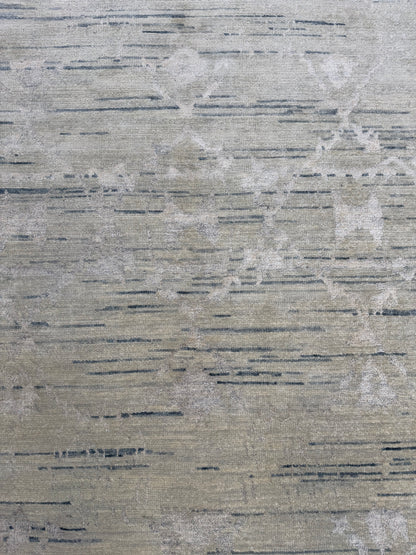 Artisan Samara Beige Grey Transitional Knotted Rug