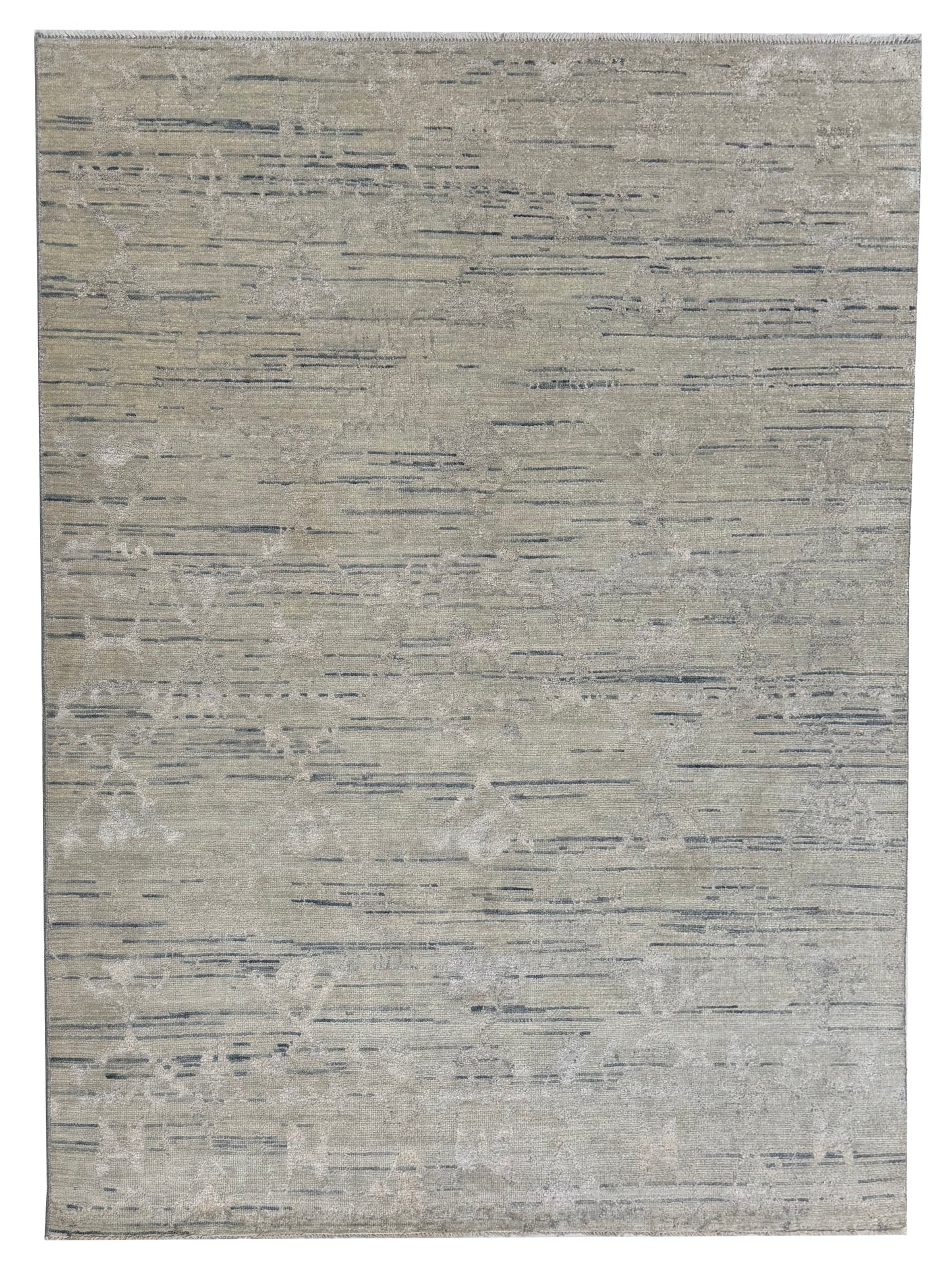 Artisan Samara Beige Grey Transitional Knotted Rug