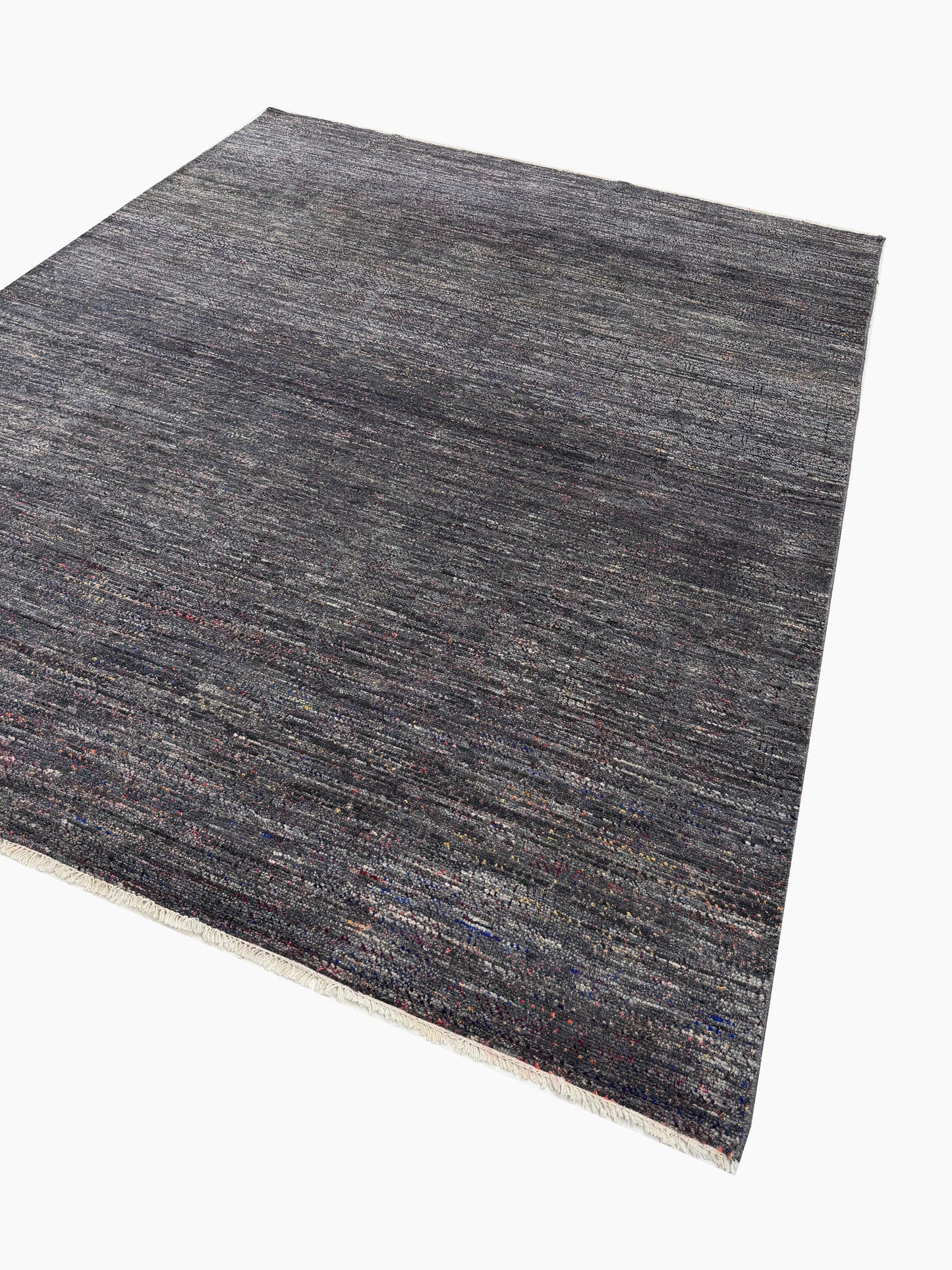 Artisan Samara Charcoal Multi Transitional Knotted Rug
