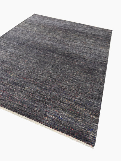 Artisan Samara Charcoal Multi Transitional Knotted Rug