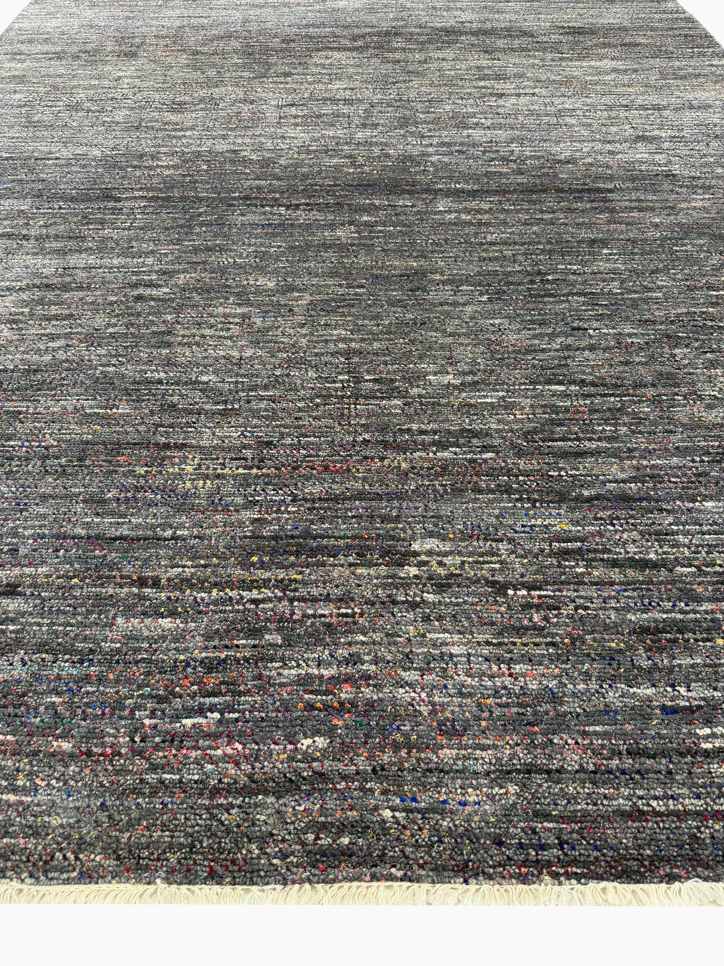 Artisan Samara Charcoal Multi Transitional Knotted Rug