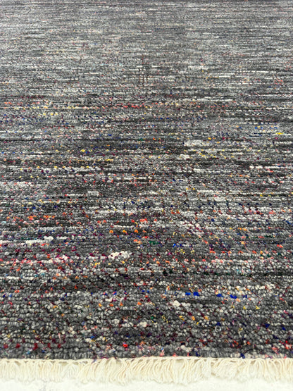 Artisan Samara Charcoal Multi Transitional Knotted Rug