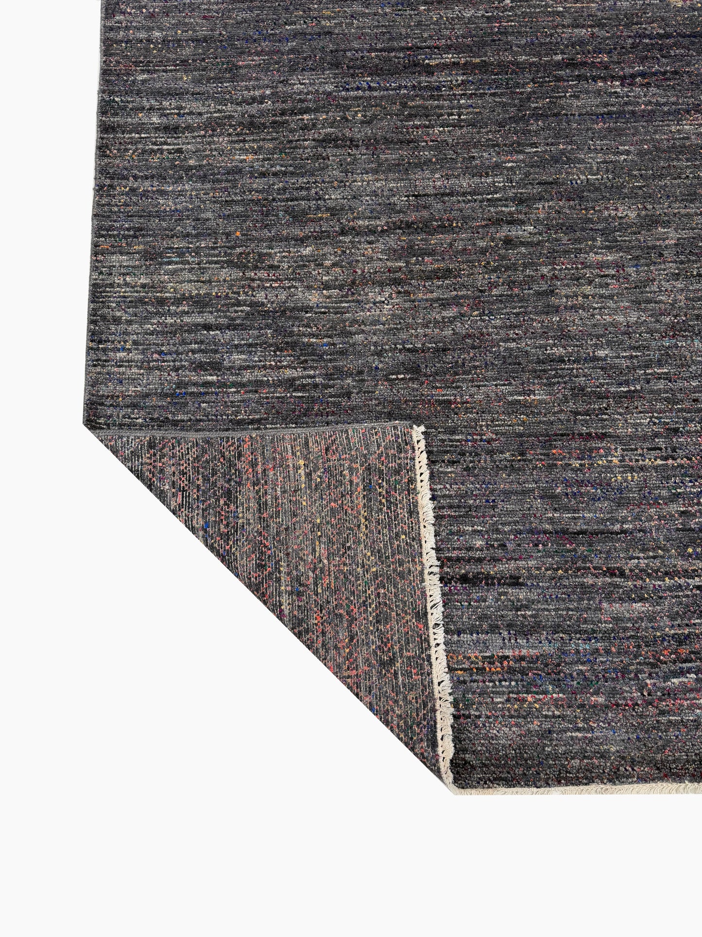 Artisan Samara Charcoal Multi Transitional Knotted Rug