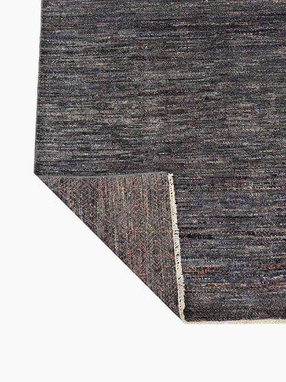 Artisan Samara Charcoal Multi Transitional Knotted Rug