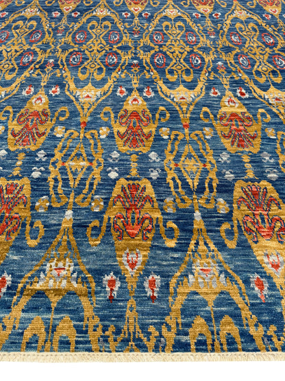 Artisan Samara Navy Transitional Knotted Rug