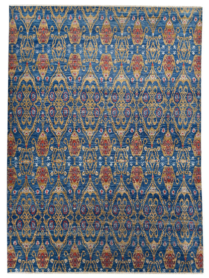 Artisan Samara Navy Transitional Knotted Rug