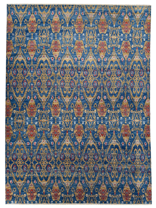 Artisan Samara Navy Transitional Knotted Rug
