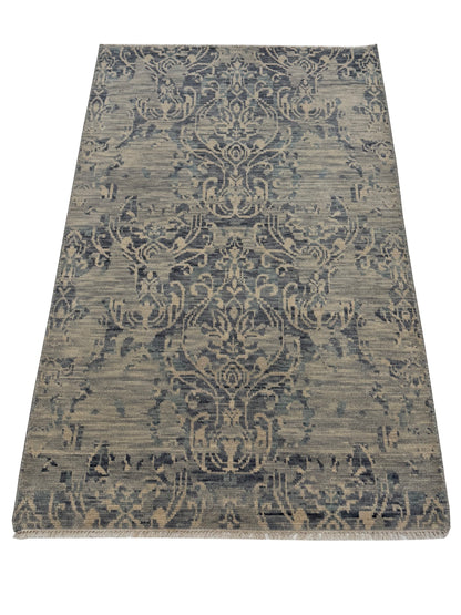 Artisan Samara Grey Transitional Knotted Rug