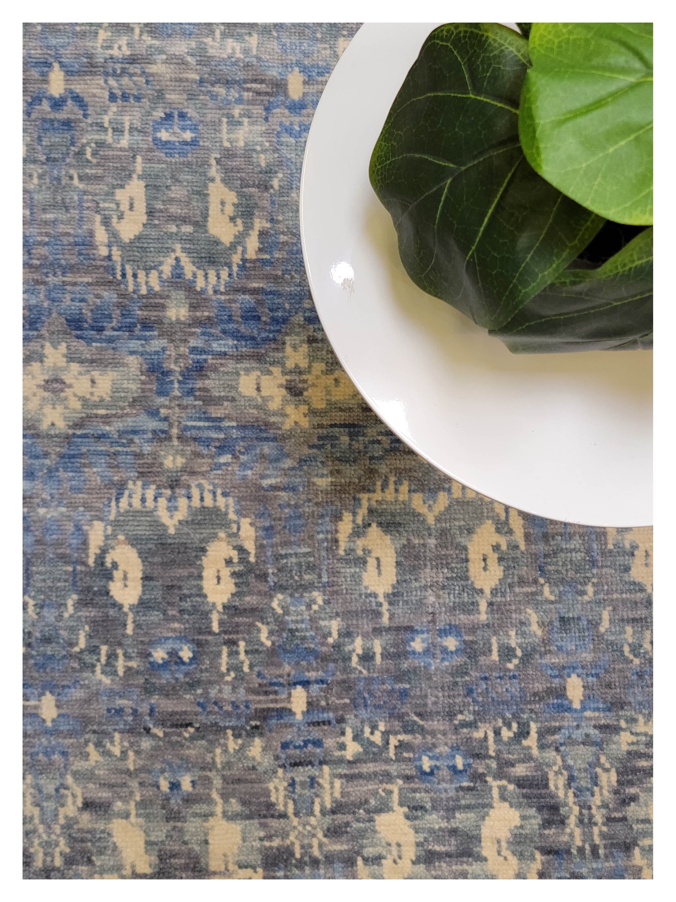 Artisan Samara Grey Transitional Knotted Rug – Atlanta Designer Rugs