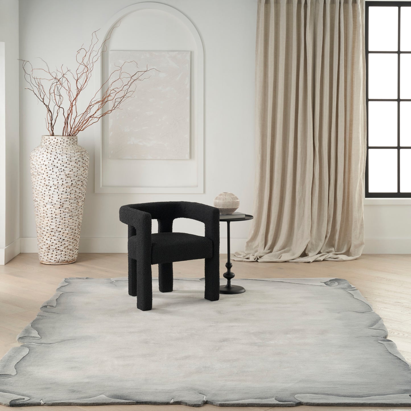 Nourison Home Limted Edition  Grey  Contemporary