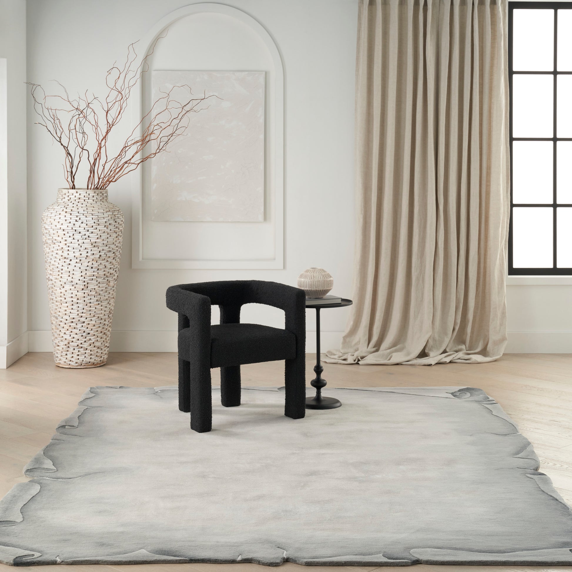 Nourison Home Limted Edition  Grey  Contemporary