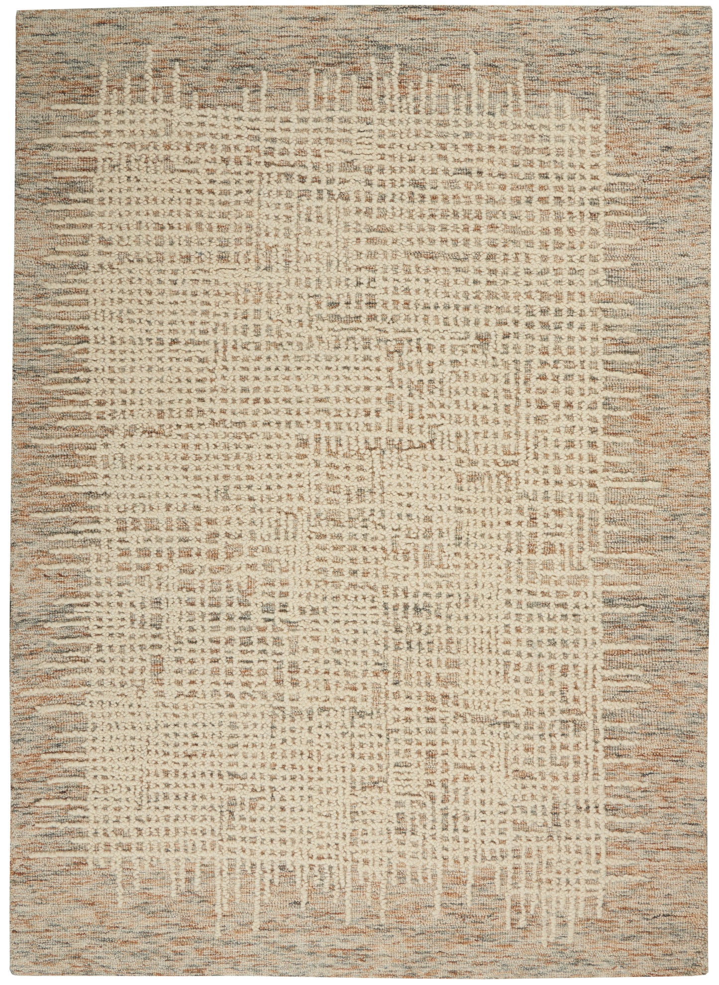 Nourison Home Colorado CLR03 Beige Multicolor Contemporary Tufted Rug