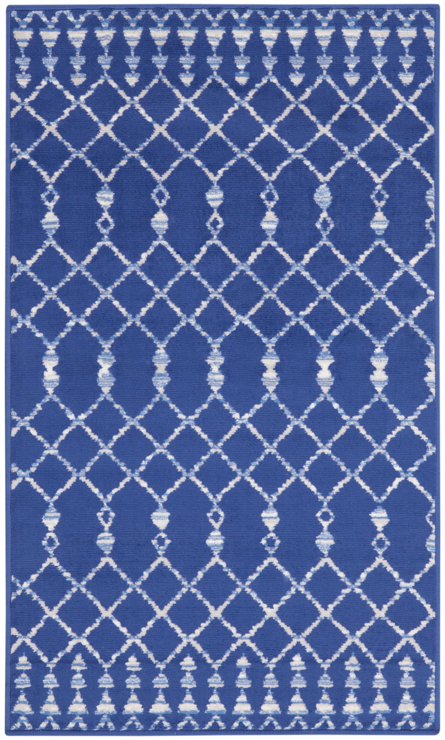 Nourison Home Whimsicle WHS02 Navy Contemporary Power-loomed Rug