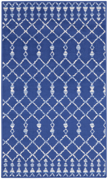 Nourison Home Whimsicle WHS02 Navy Contemporary Power-loomed Rug