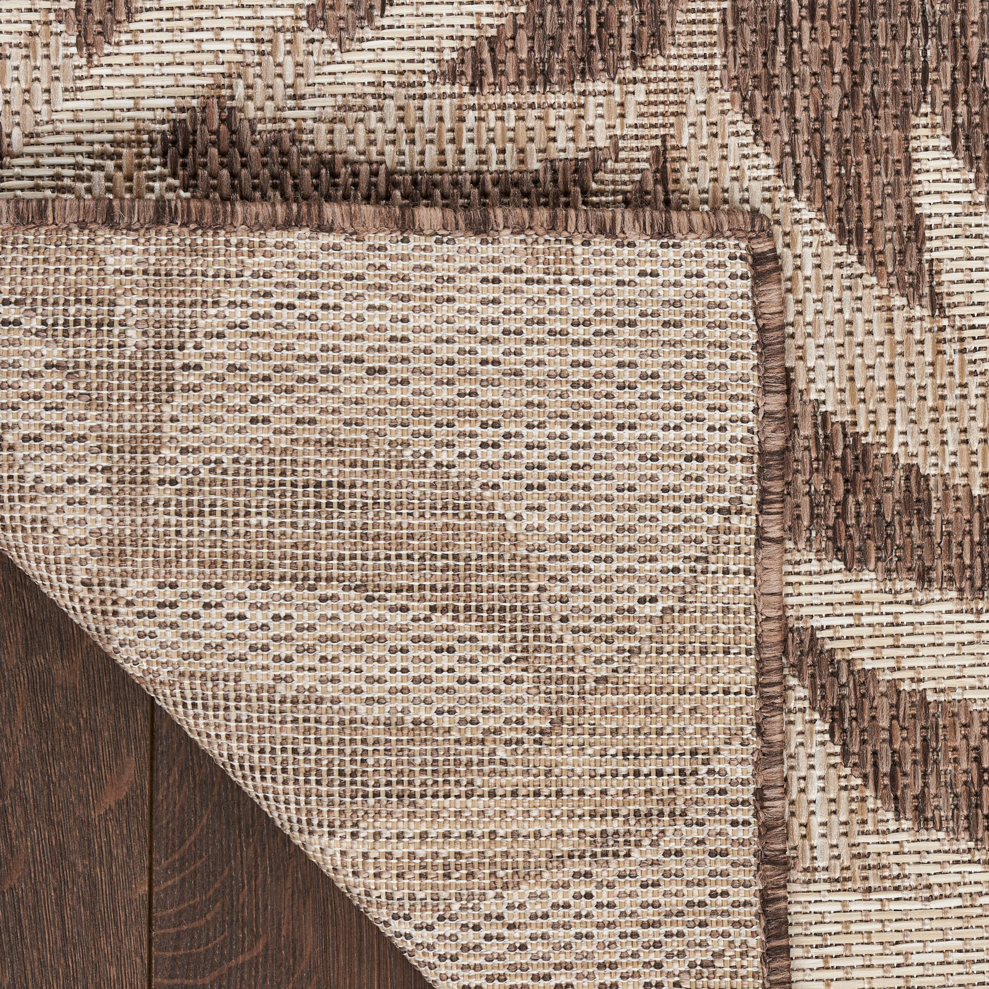 Nourison Home Garden Oasis  Mocha  Contemporary