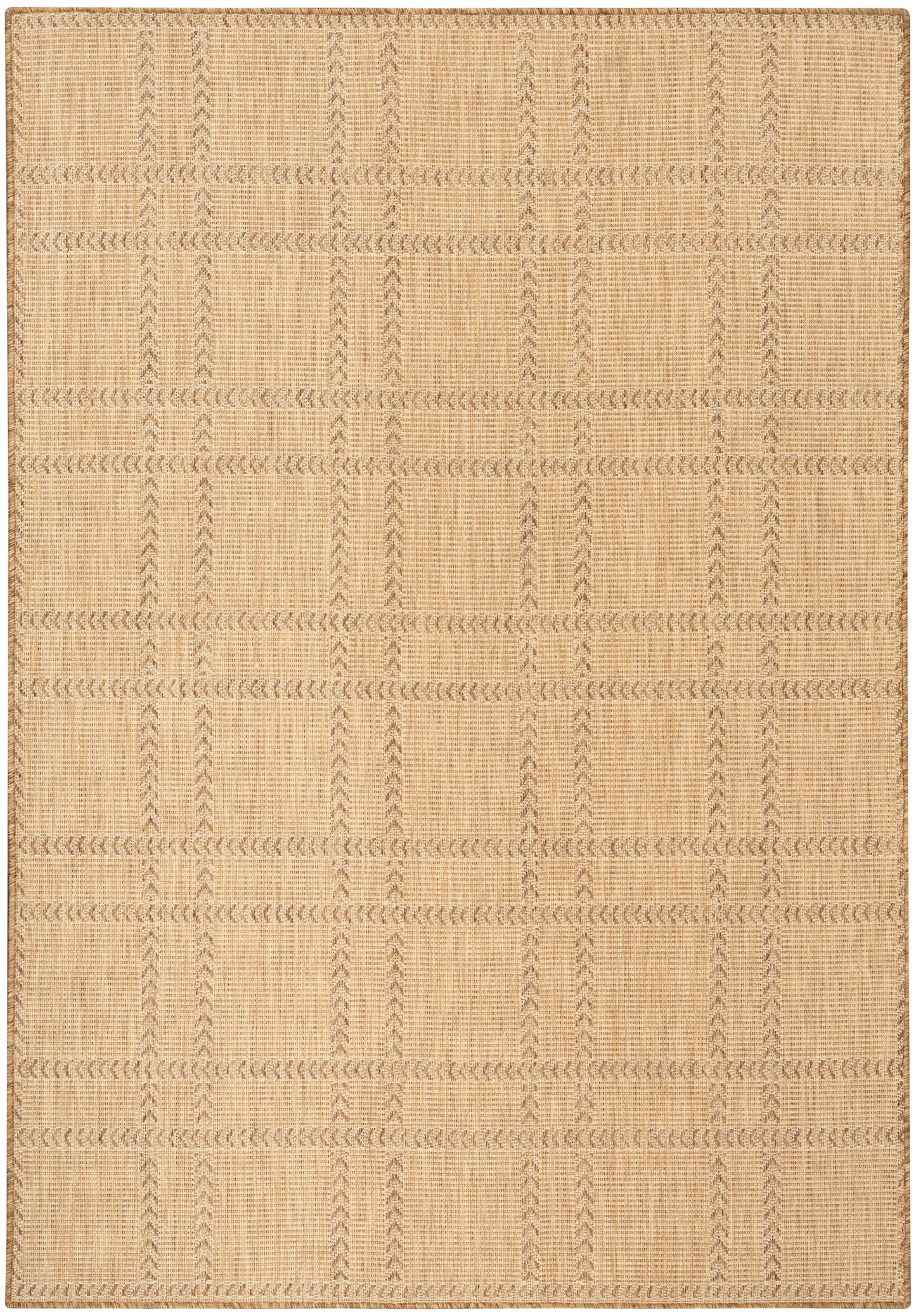 Nourison Home Horizon Indoor/Outdoor HOZ04 Natural Contemporary Power-loomed Rug