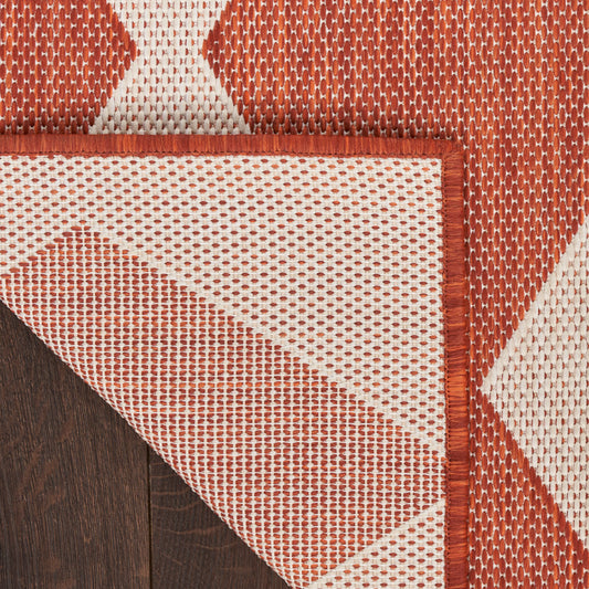 Nourison Home Positano  Terracotta  Contemporary